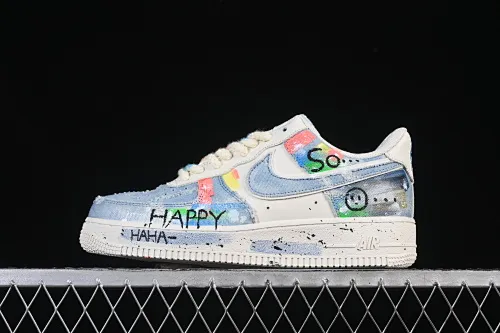 All categories Nk Air Force 1 Air Force series Nk Air Force 1 Low Air Force low-top Nike Air Force 1'07 Low "Fantasy Cowboy" Hand-painted graffiti Fantasy Cowboy Air Force One low-top casual sneakers CW1888-116
